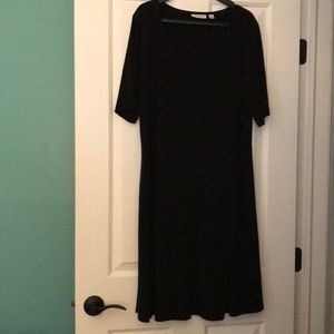 Susan Graver liquid knit short sleeve dress